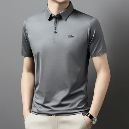 Summer Short Sleeve Business Lapel Shirt For Men（50% OFF）