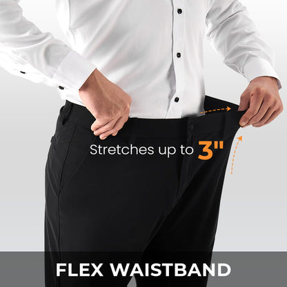 Fliwos Mens Stretch Dress Pants