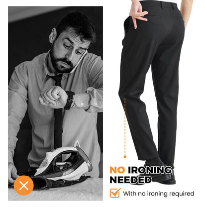 Fliwos Mens Stretch Dress Pants