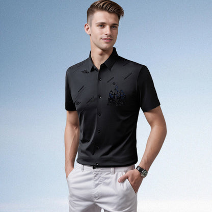 🔥Vente chaude (50 % de réduction)🔥Chemise boutonnée à manches courtes pour homme