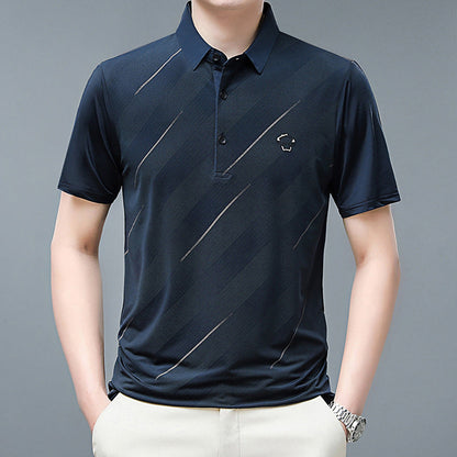 Chemise décontractée extensible des hommes （50% de réduction）