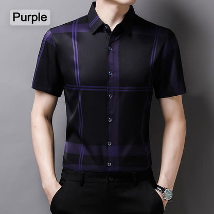 🔥Exclusive Offer 50% OFF🎁Men’s Casual Breathable Soft Short Sleeve Shirt