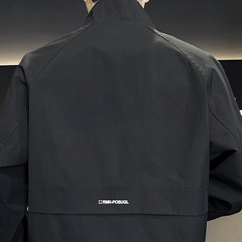 Veste zippée complète pour hommes avec poches