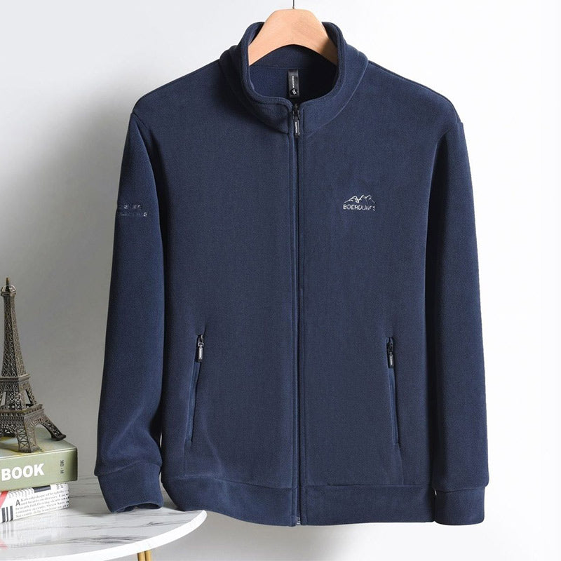 ✨Livraison gratuite✨Veste douce, épaisse et chaude avec fermeture éclair intégrale