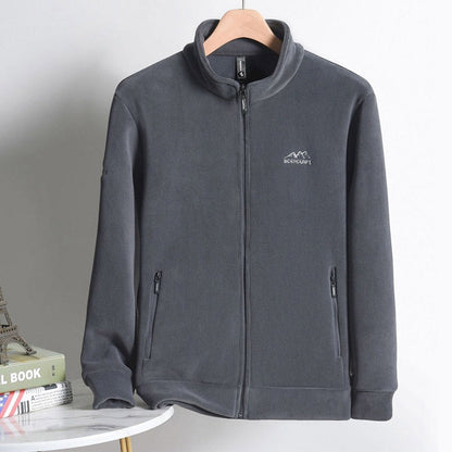 ✨Livraison gratuite✨Veste douce, épaisse et chaude avec fermeture éclair intégrale