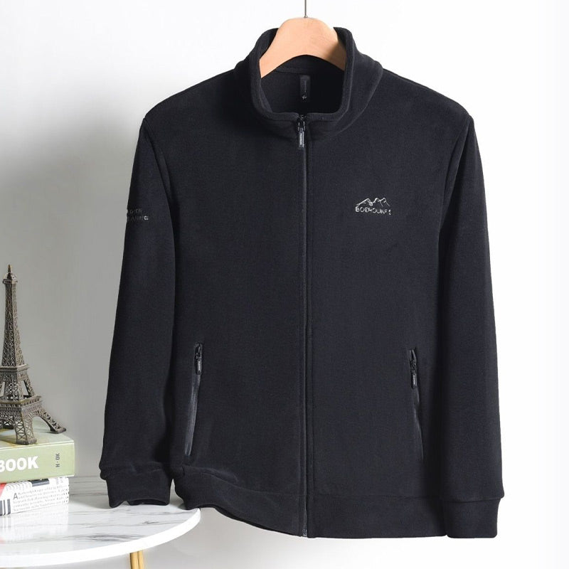 ✨Livraison gratuite✨Veste douce, épaisse et chaude avec fermeture éclair intégrale