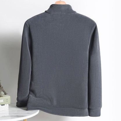 ✨Livraison gratuite✨Veste douce, épaisse et chaude avec fermeture éclair intégrale