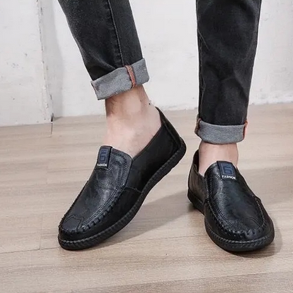 Men's Casual Slip-on Shoes with Flat Sole