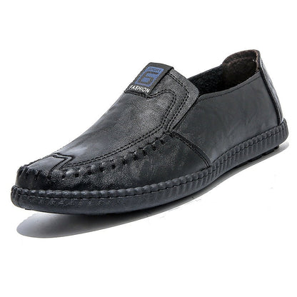 Men's Casual Slip-on Shoes with Flat Sole