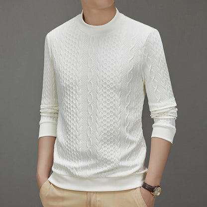 Pull de pull-en-tricot pour hommes （50% de réduction）