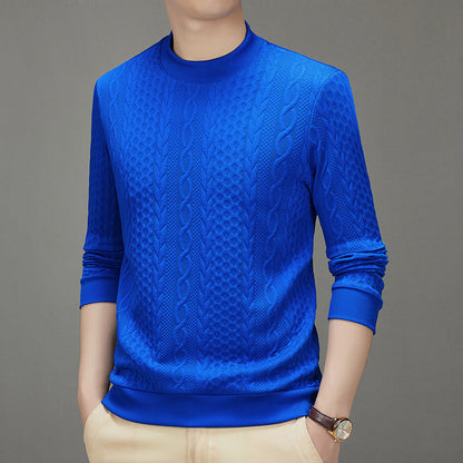 Pull de pull-en-tricot pour hommes （50% de réduction）