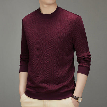 Pull de pull-en-tricot pour hommes （50% de réduction）