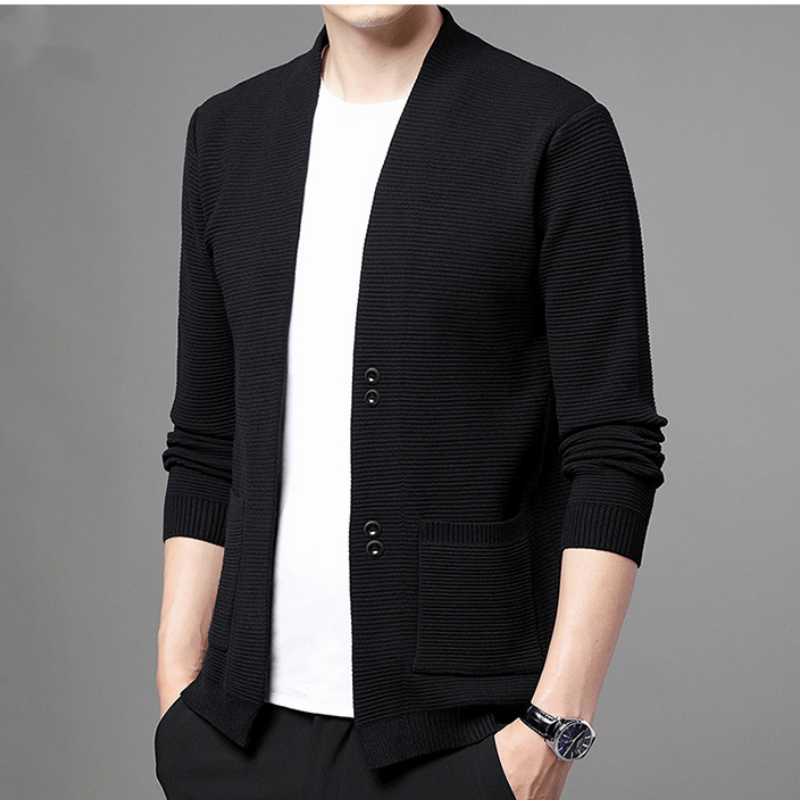 Comfortable Men's Knit Jacket with Buttons（50% OFF）
