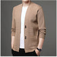 Comfortable Men's Knit Jacket with Buttons（50% OFF）