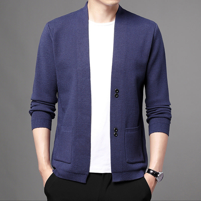 Comfortable Men's Knit Jacket with Buttons（50% OFF）