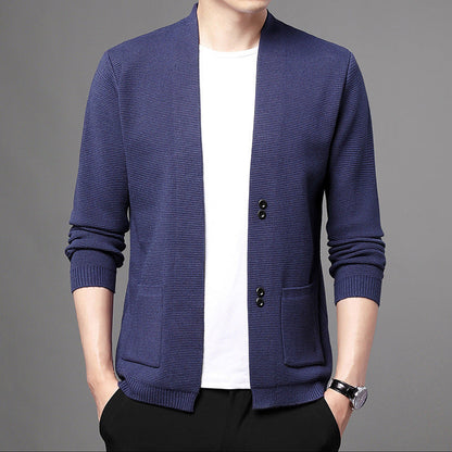 Comfortable Men's Knit Jacket with Buttons（50% OFF）