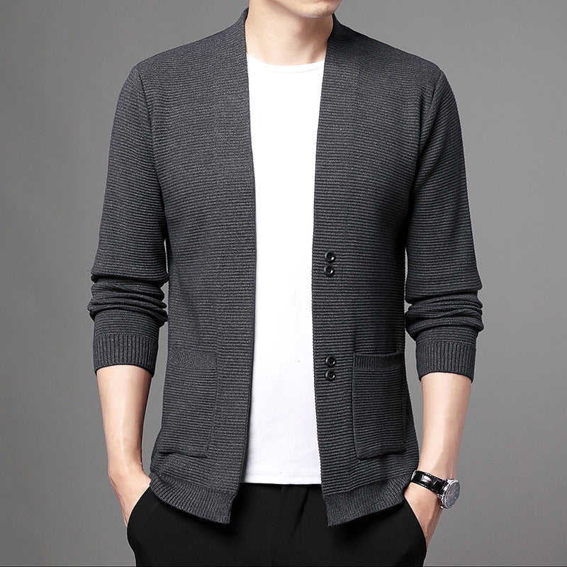 Comfortable Men's Knit Jacket with Buttons（50% OFF）