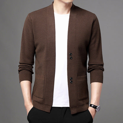 Comfortable Men's Knit Jacket with Buttons（50% OFF）