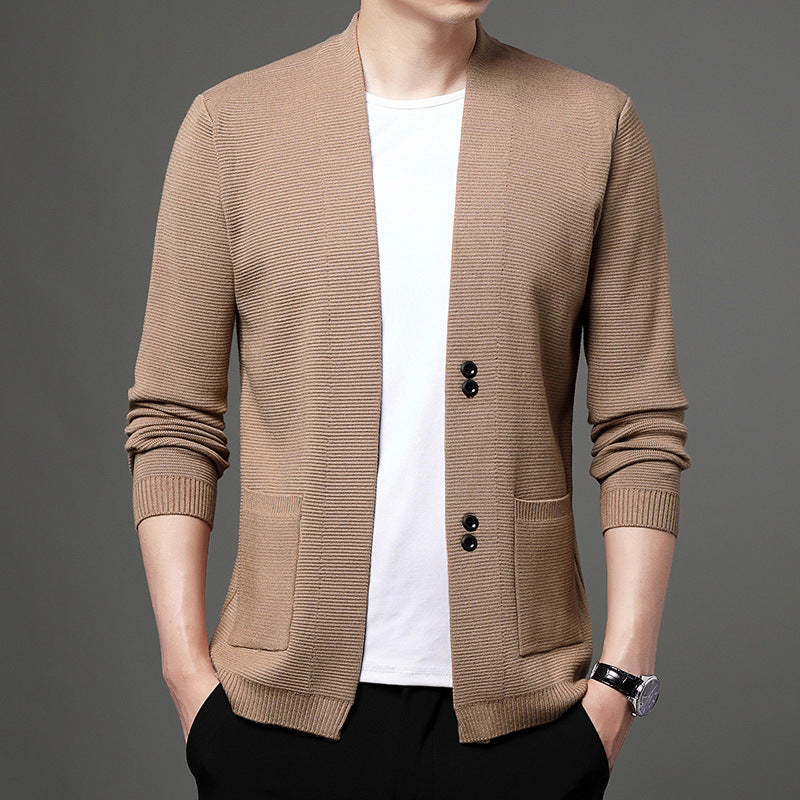 Comfortable Men's Knit Jacket with Buttons（50% OFF）