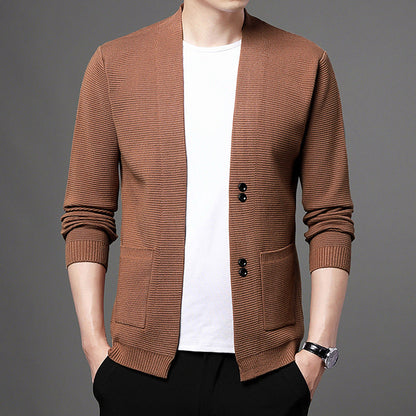 Comfortable Men's Knit Jacket with Buttons（50% OFF）