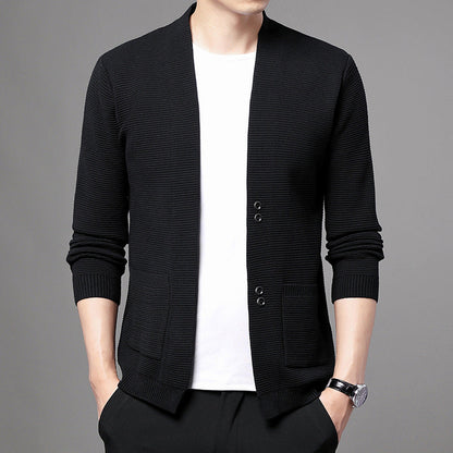 Comfortable Men's Knit Jacket with Buttons（50% OFF）
