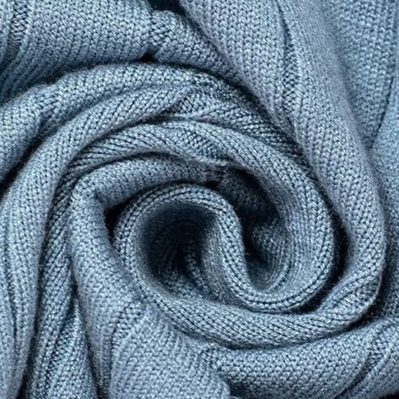 Pull avant ouvert à col en V masculin aux couleurs unis （50% de réduction）