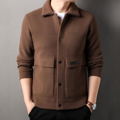 Hiver Men's Men's Trendy Color Color Spel Couper （50% de réduction）