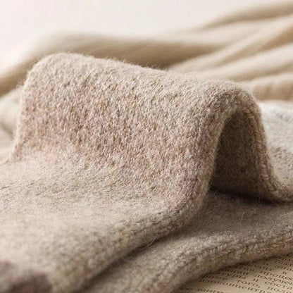 Chaussettes en laine synthétique thermique d'hiver unisexe