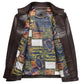 Men’s Warm Plush Lining Leather Jacket Coat（50% OFF）