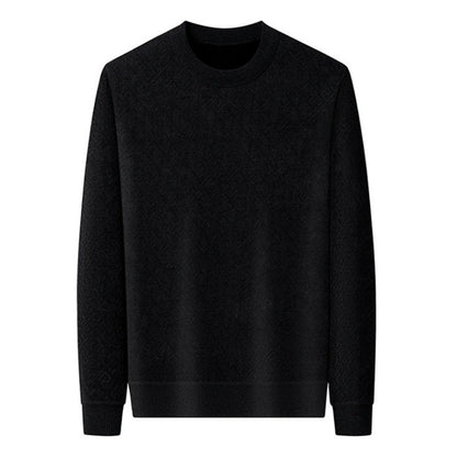 Pull à cou de cou de l'équipage pour hommes épaissis （50% de réduction）