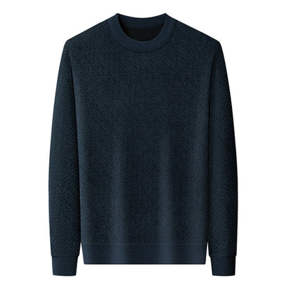 Pull à cou de cou de l'équipage pour hommes épaissis （50% de réduction）