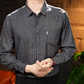 Men’s Casual Business Lapel Shirt for Fall & Winter