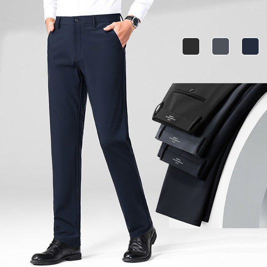 [best gift] Men's Thickened Business Suit Pants