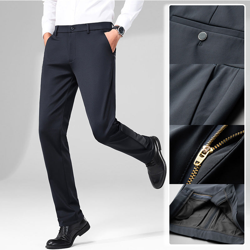 [best gift] Men's Thickened Business Suit Pants