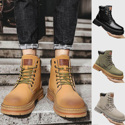 [perfect gift] Men's Classic Vintage Motorcycle Boots（50% OFF）