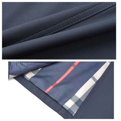 Veste de brise-vent à double poitrine pour hommes （50% de réduction）