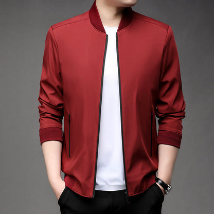 Fashionable Men's Winter Warm Jacket With Zipper Pockets（50% OFF）