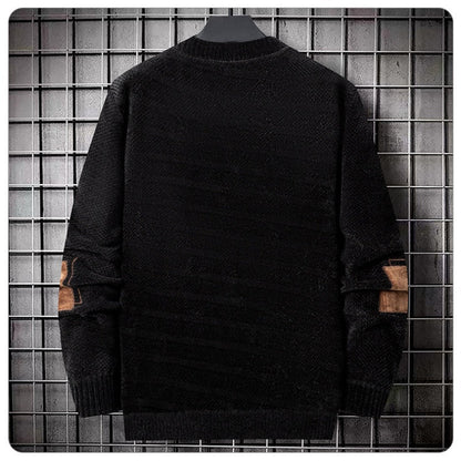 Men's Pullover Sweater with Plush Lining（50% OFF）