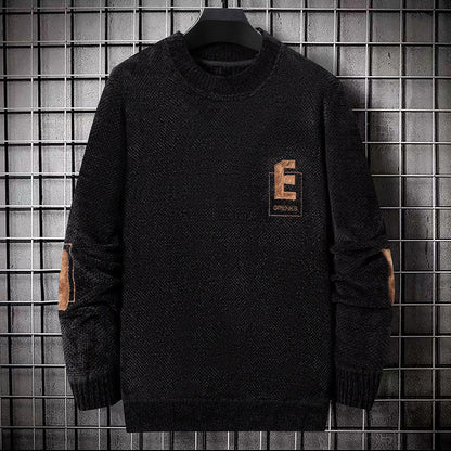 Men's Pullover Sweater with Plush Lining（50% OFF）