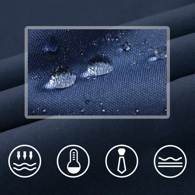 Veste à glissière à revers pour le vent pour hommes （50% de réduction）