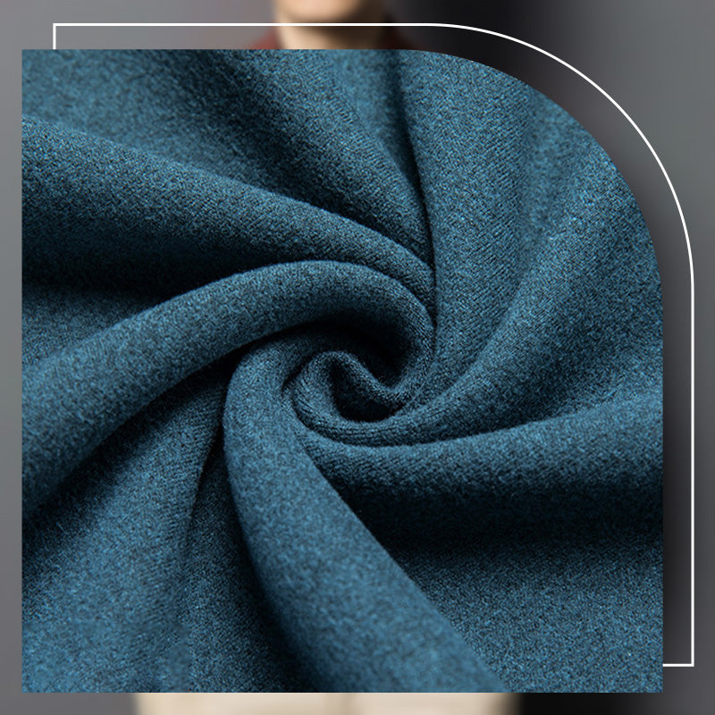 Sweat à zip à manches longues chaudes pour hommes