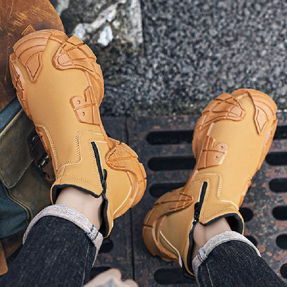 Men's Rugged High-Top Utility Fashion Shoes（50% OFF）