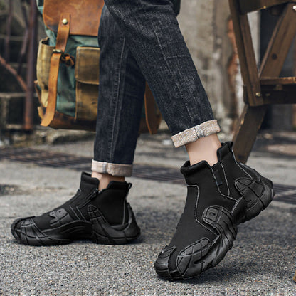 Men's Rugged High-Top Utility Fashion Shoes（50% OFF）