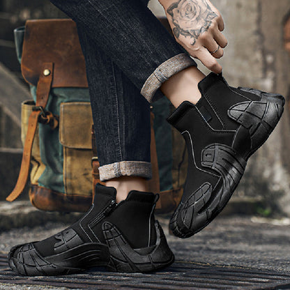 Men's Rugged High-Top Utility Fashion Shoes（50% OFF）