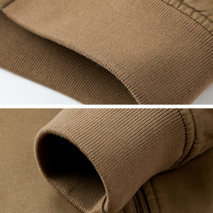 Bomber à revers d'hiver pour hommes avec doublure en coton （50% de réduction）