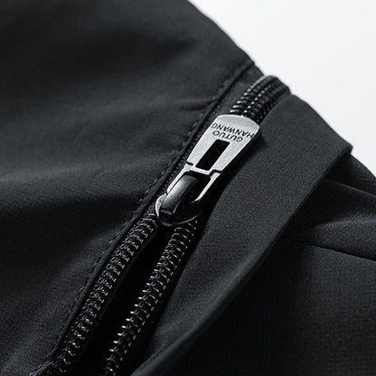 Veste à capuche à zip-up chaude décontractée pour hommes （50% de réduction）