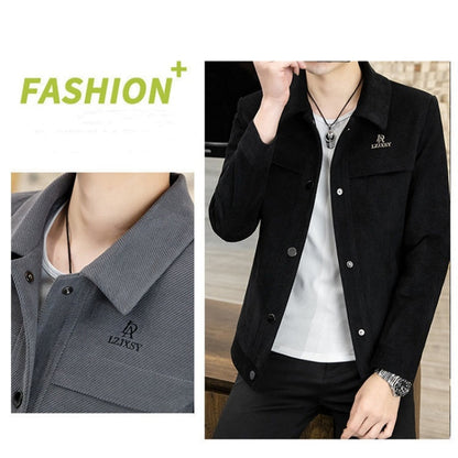 Men's Stylish Lapel Button-Down Casual Jacket（50% OFF）