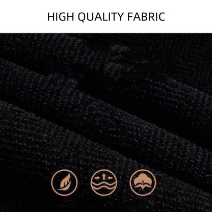 Men’s Thickened Knit Removable Collar Coat（50% OFF）