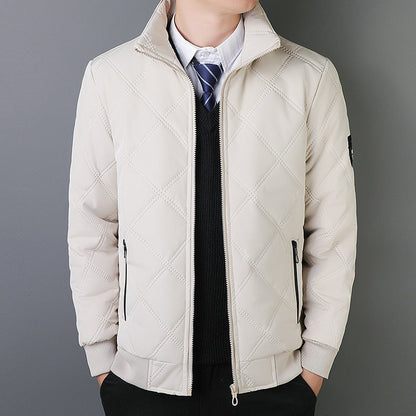 Veste matelassée pour hommes avec doublure moelleuse