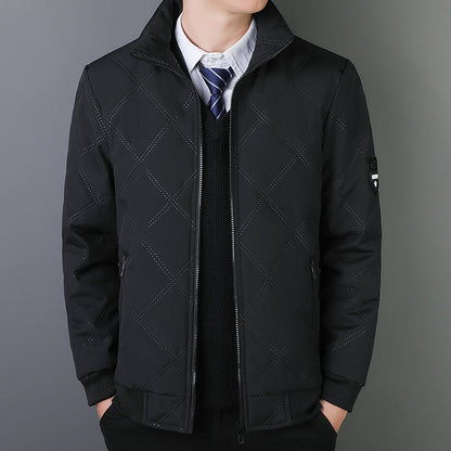 Veste matelassée pour hommes avec doublure moelleuse